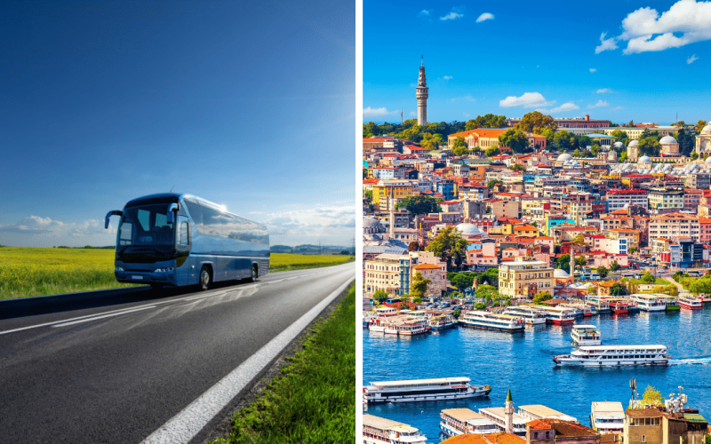 viagem de ônibus