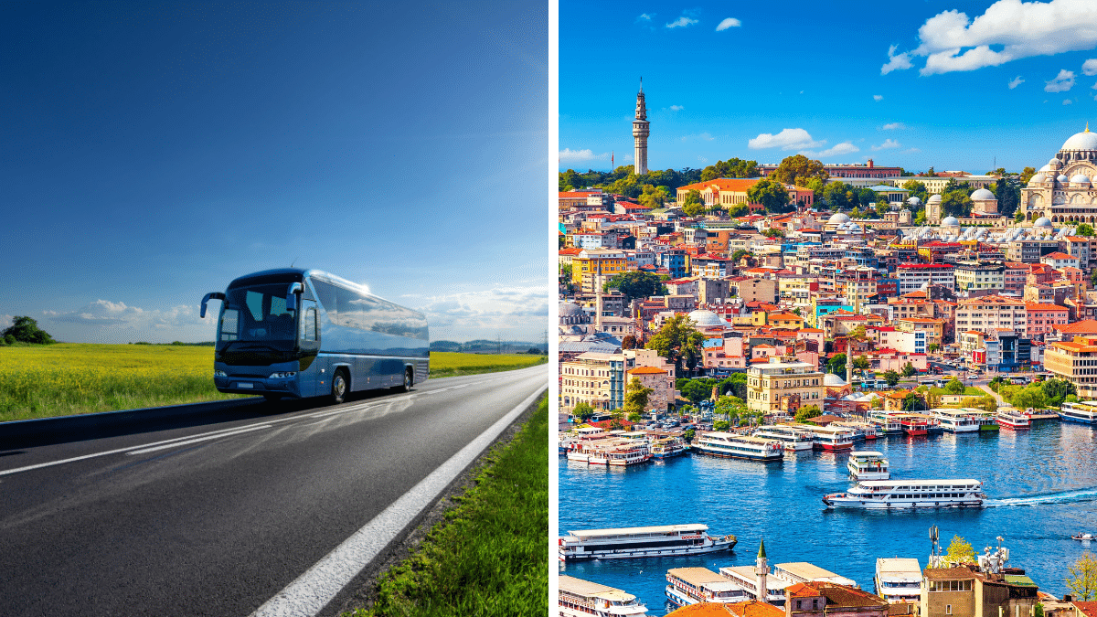 viagem de ônibus
