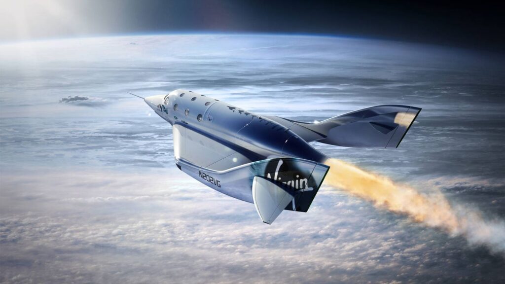 virgin galactic voos para o espaco