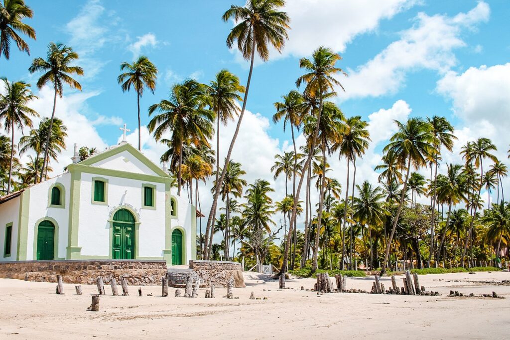 igrejas do Brasil para casar à beira-mar