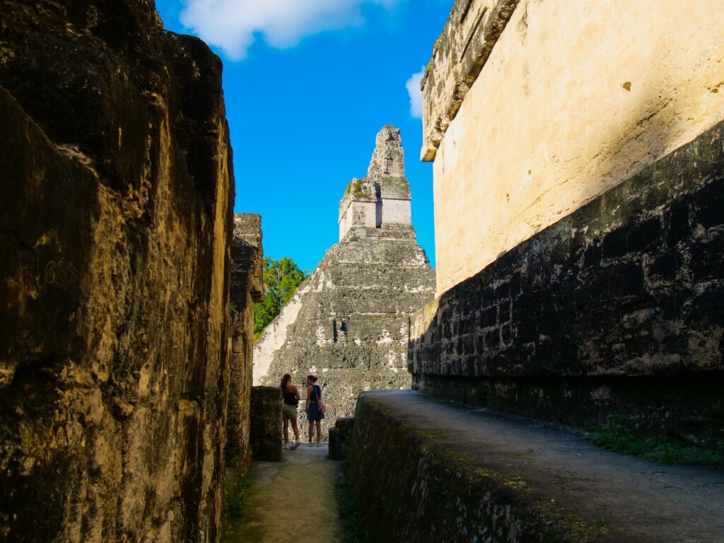 ruínas maia de Tikal