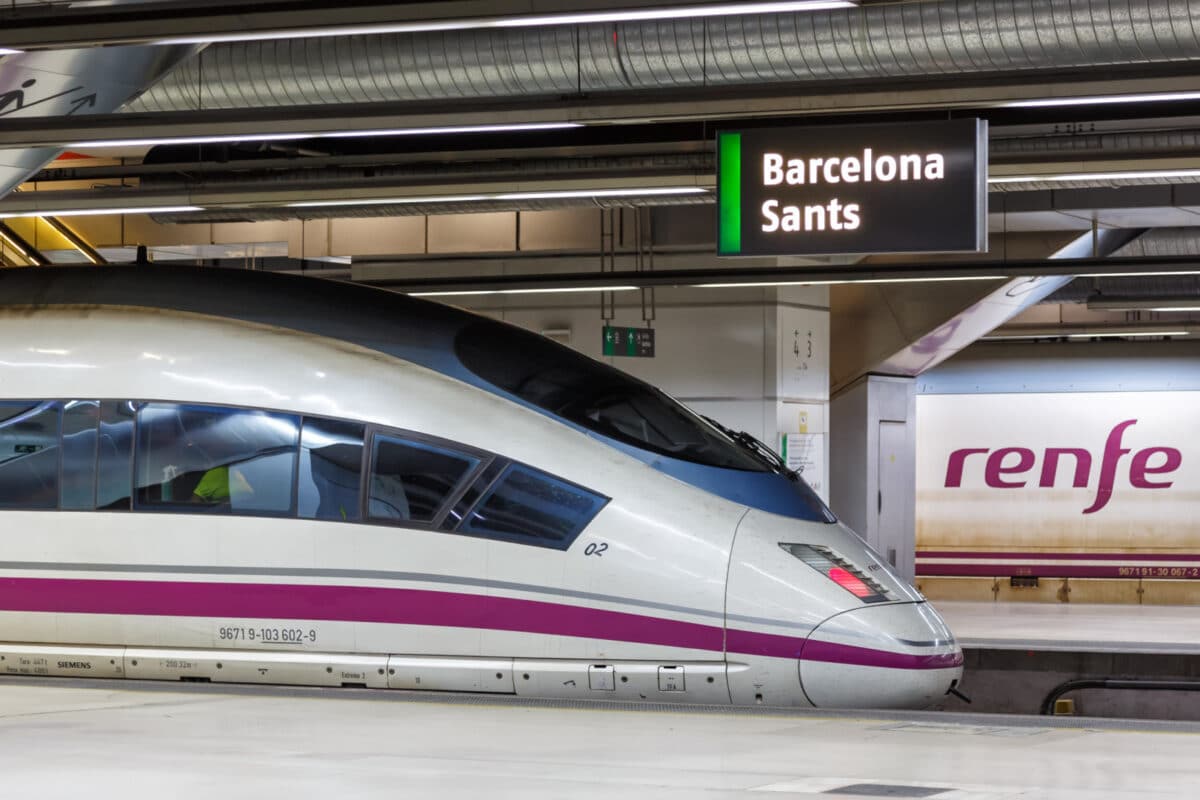 trem da renfe Espanha França