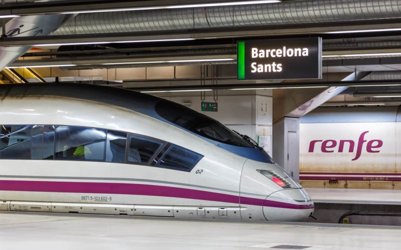 trem da renfe Espanha França