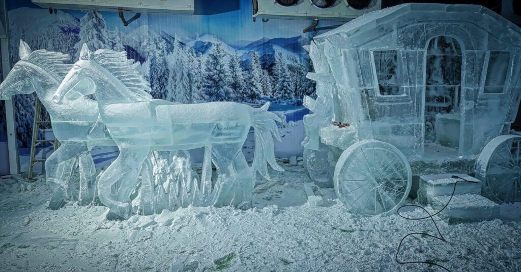 Exposição neve em são paulo