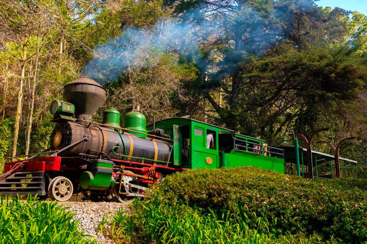 parque campos do Jordão Maria Fumaça