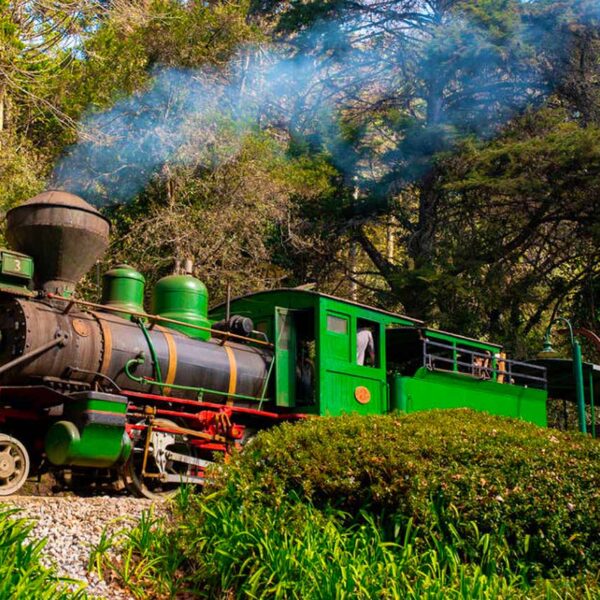 Novo parque com Maria Fumaça em Campos do Jordão 