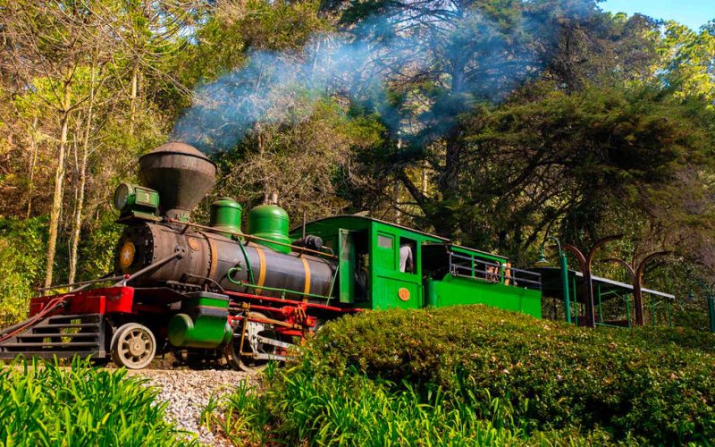 parque campos do Jordão Maria Fumaça