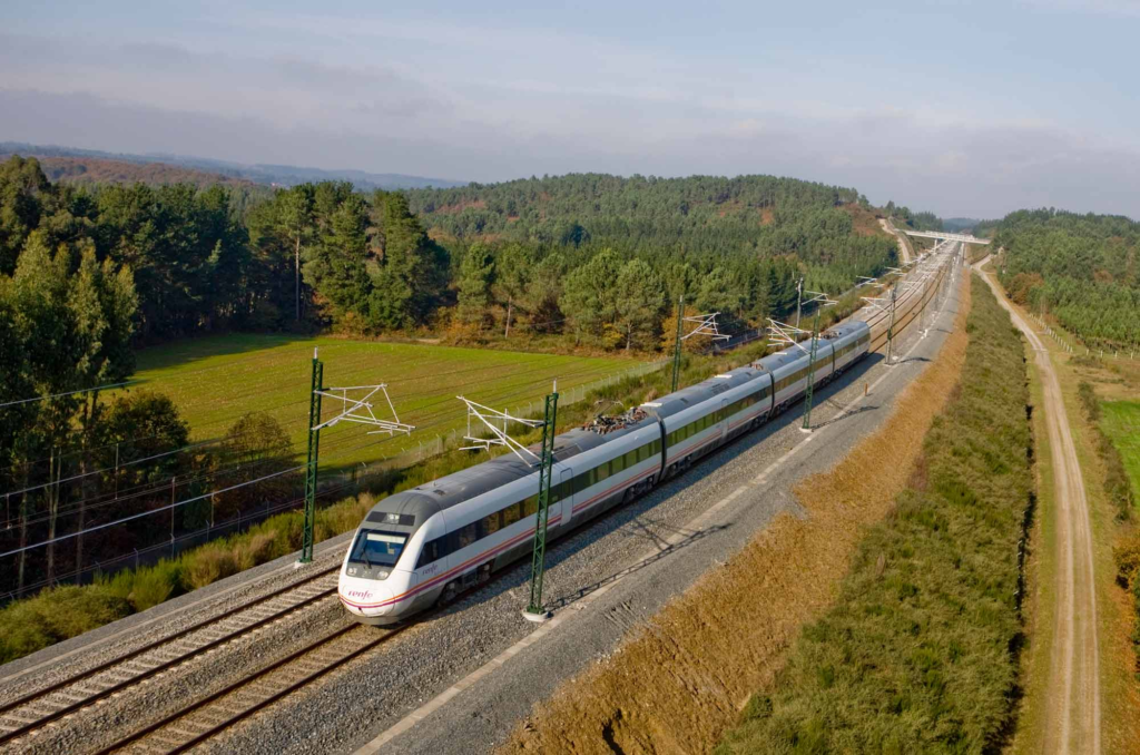 trem de alta velocidade portugal e espanha