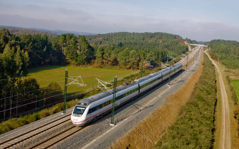 trem de alta velocidade portugal e espanha