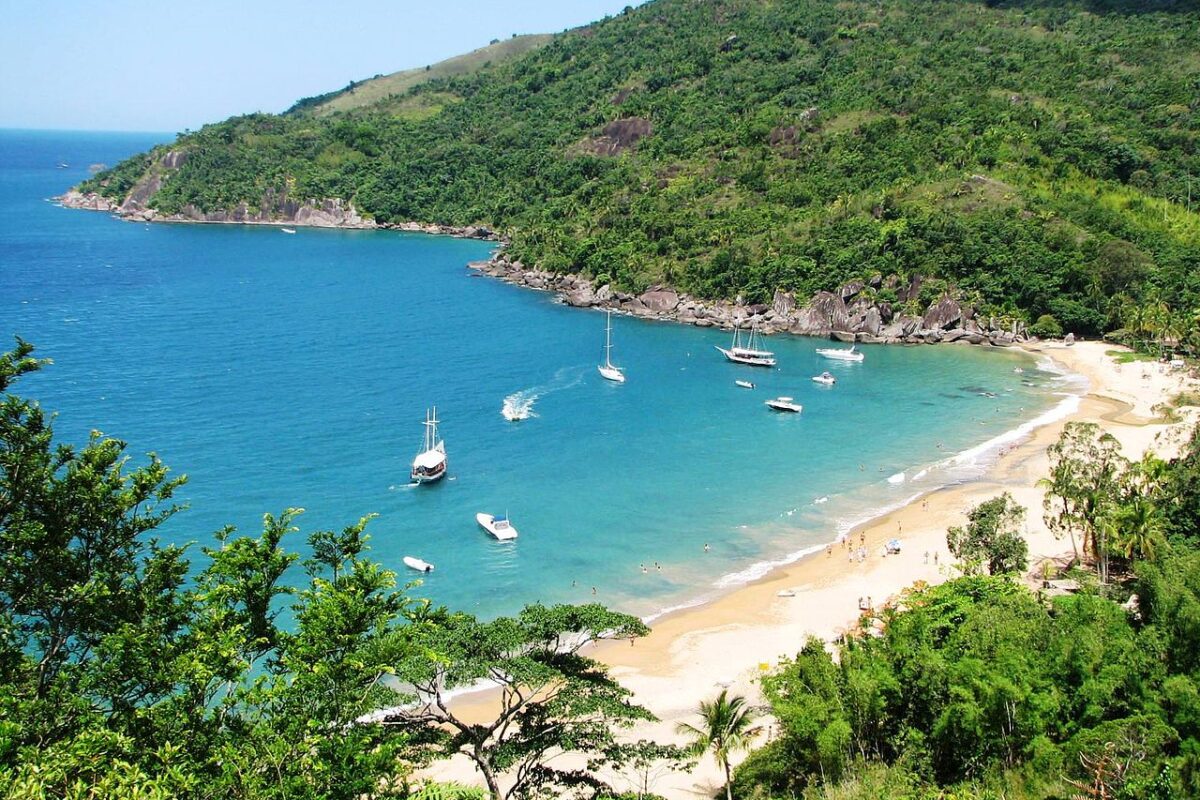 melhores praias do litoral norte de SP