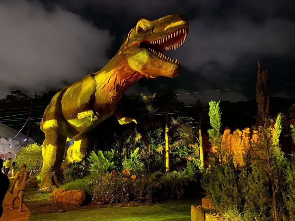 Parque dinossauros Santa Catarina