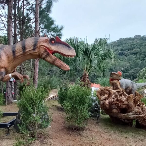 Santa Catarina ganha maior parque de dinossauros da América do Sul