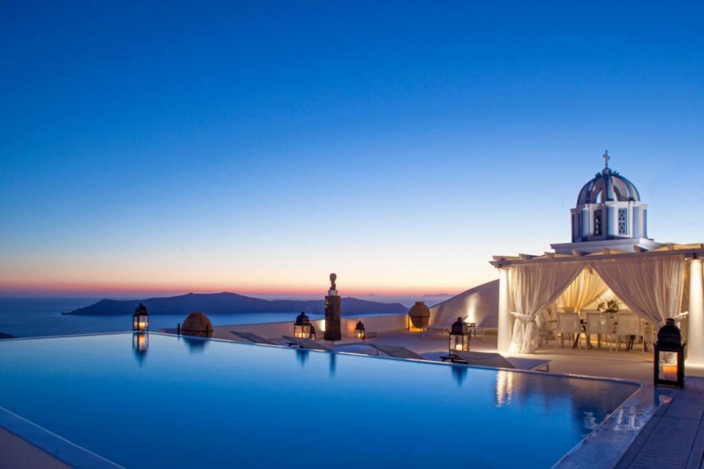 melhores hotéis em Santorini