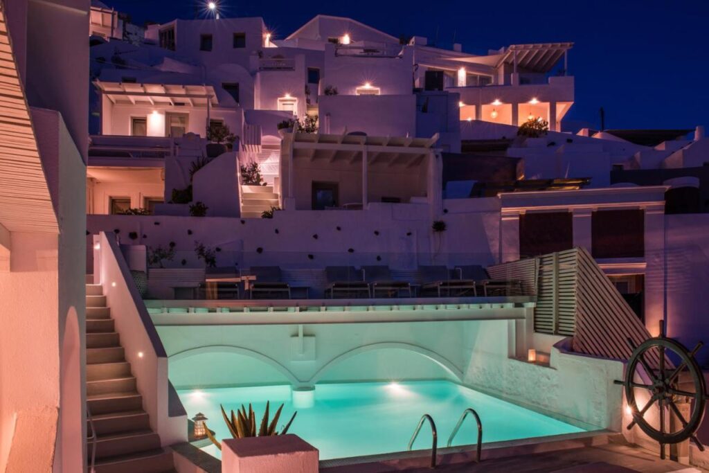 melhores hotéis em Santorini