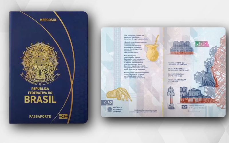 novo passaporte brasileiro
