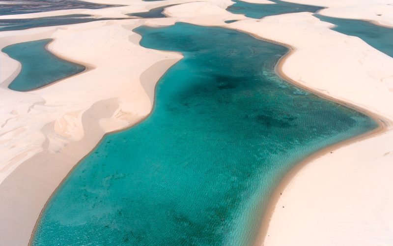 Balonismo nos Lençóis maranhenses