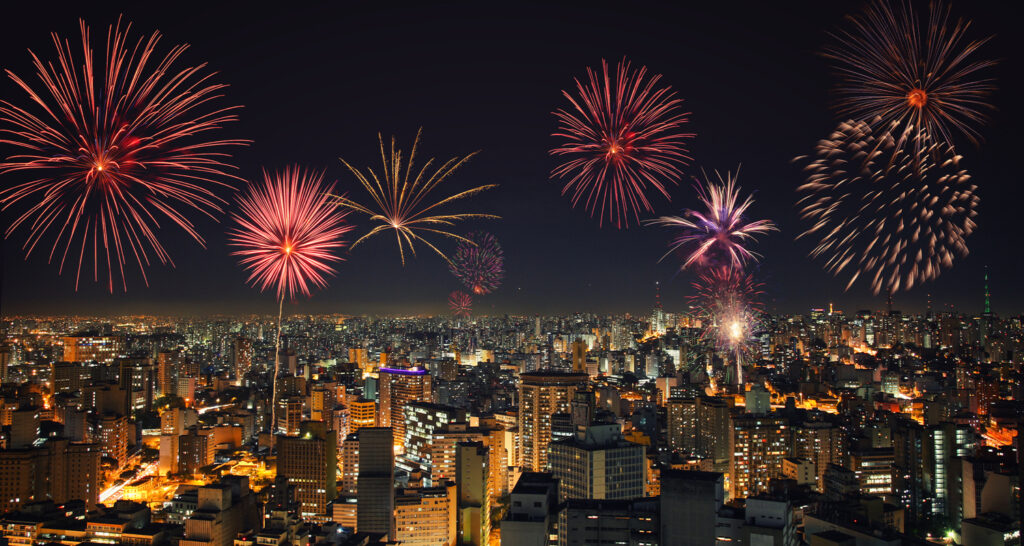 Onde passar o Ano Novo em São Paulo gastando pouco