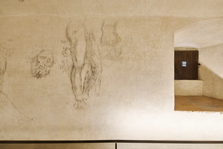 Sala Secreta de Michelangelo em Florenca. 