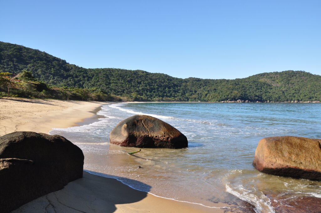 Praia de Parnaioca, em Ilha Grande. Praias mais lindas do Rio de Janeiro