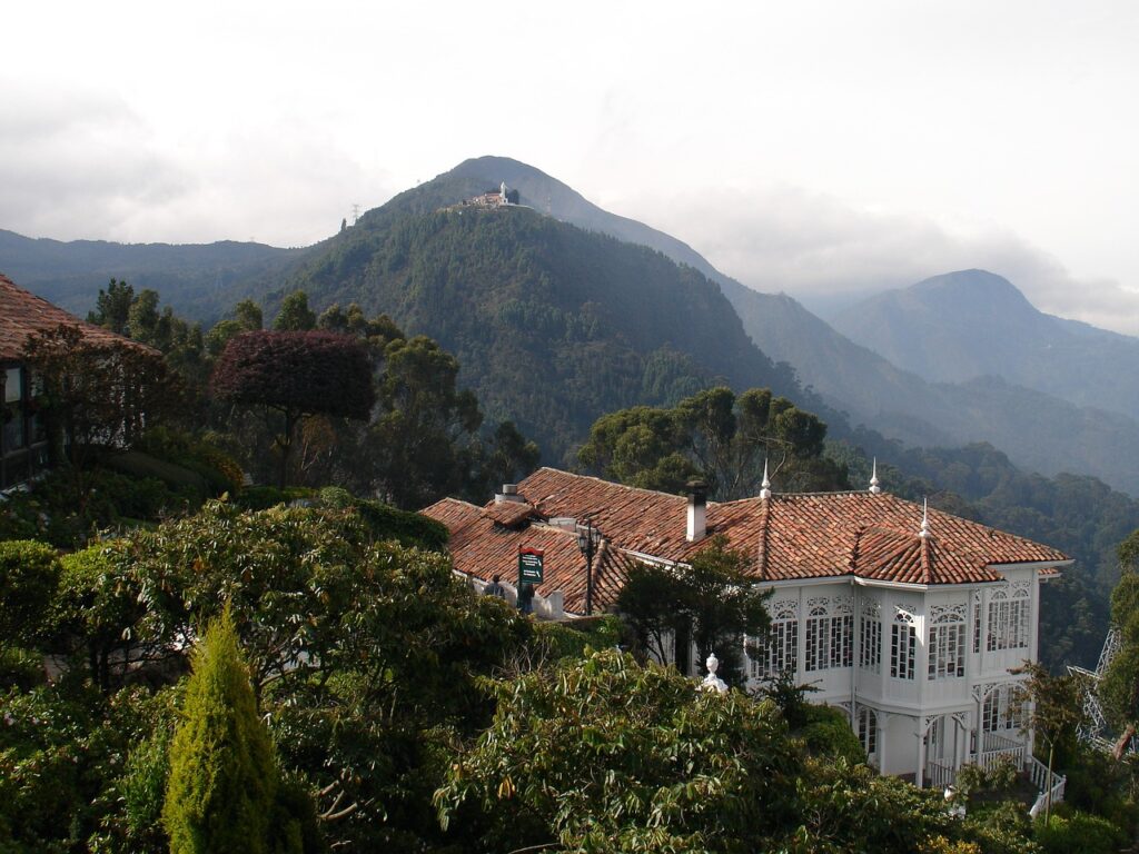 Cerro Monserate, em Bogotá