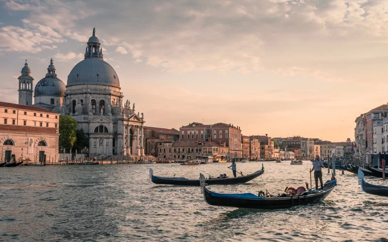 Veneza, na Itália
