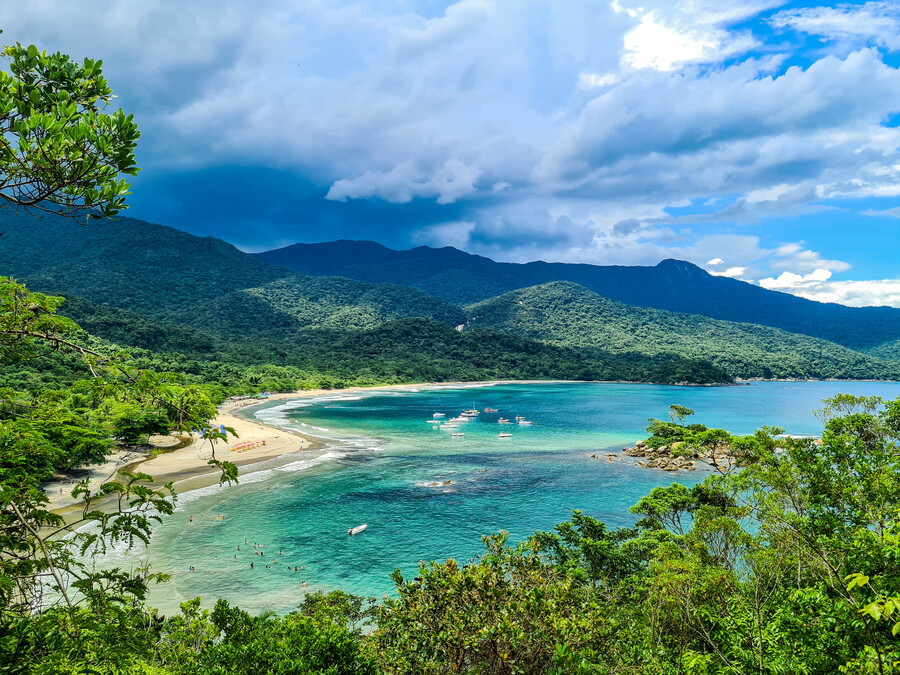 Baía dos Castelhanos - Parque Estadual de Ilhabela