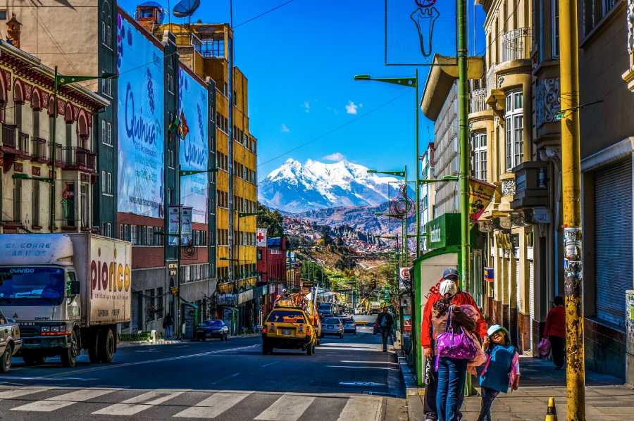 La Paz, um dos lugares para ir na Bolívia