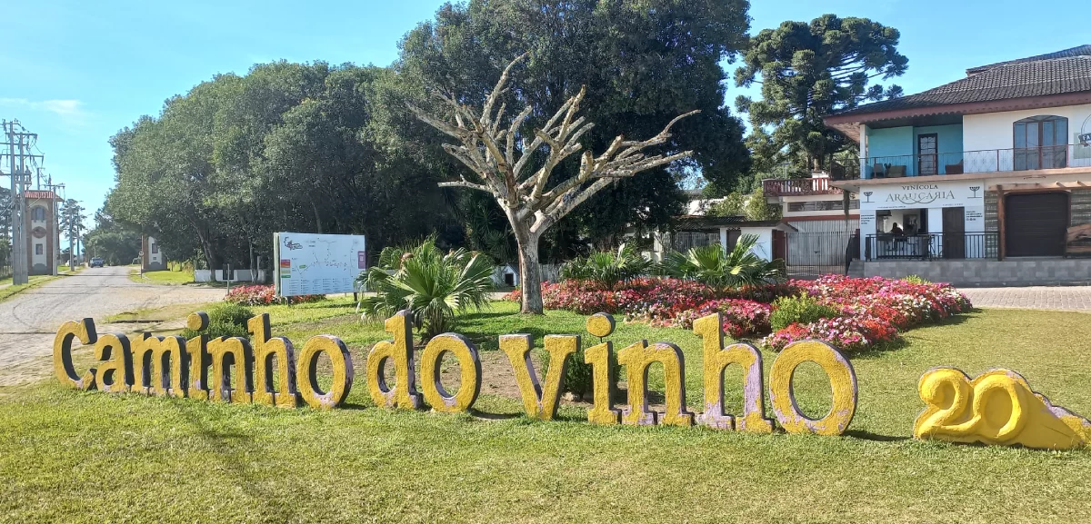 Caminho do Vinho, no Paraná