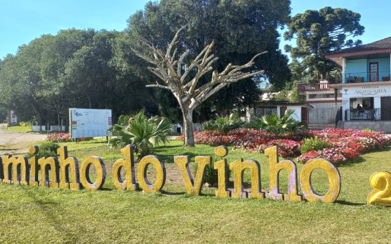 Caminho do Vinho, no Paraná