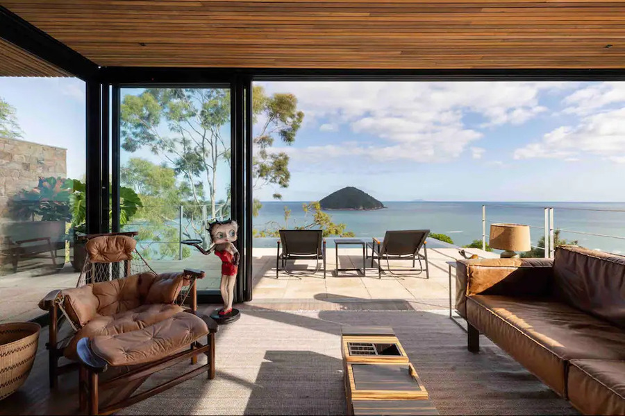 Casa Pôr: aproveite São Sebastião relaxando com vista para o mar