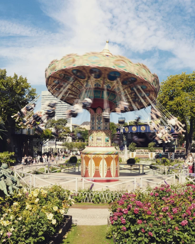 Jardins de Tivoli, em Copenhague