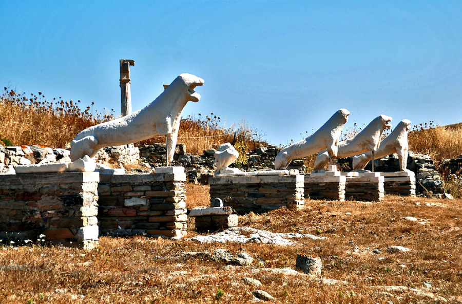 Delos, um dos destinos de tours na Grécia