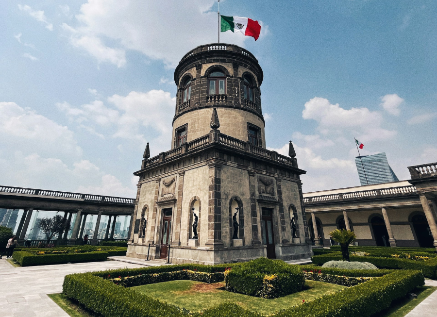 Pontos turísticos no México