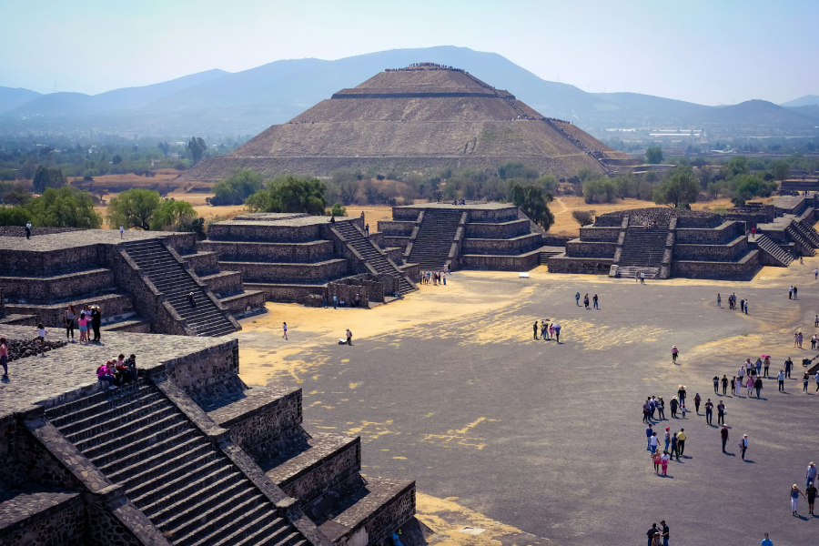 Pirâmides de Teotihuacán