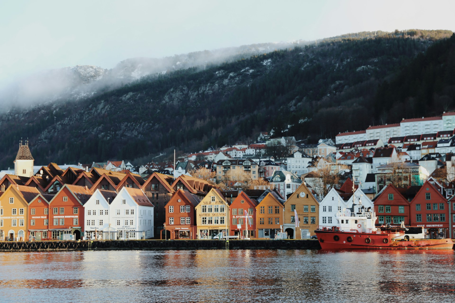 Lugares na Noruega: Bergen