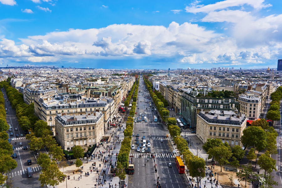 Lugares para ir em Paris: Champs-Élysées