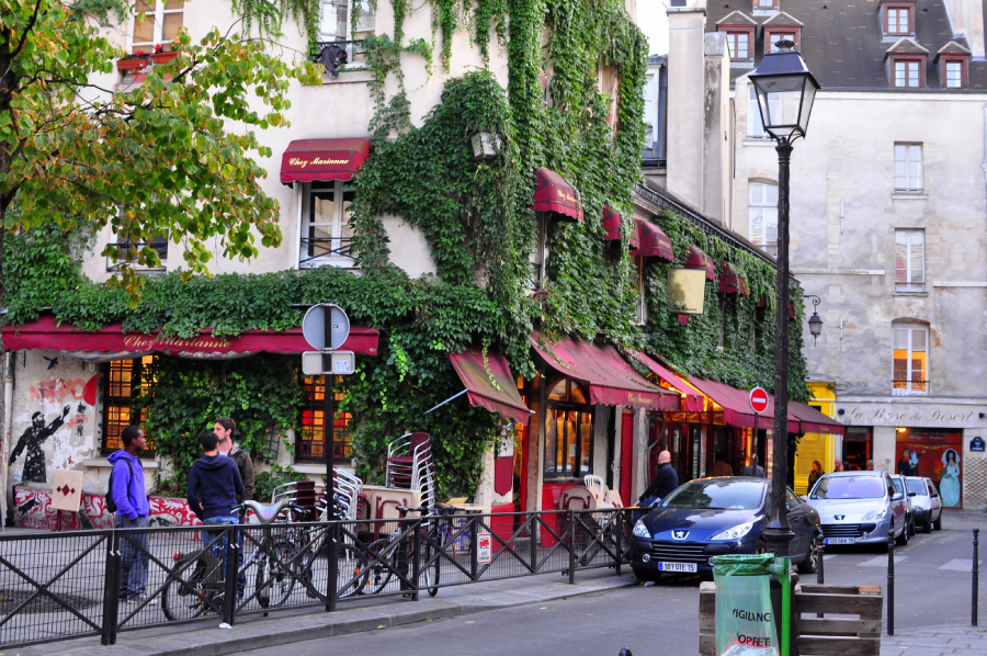 Le Marais, um dos lugares para ir em Paris