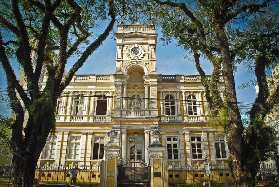 Secretaria de Cultura, um dos pontos do walking tour