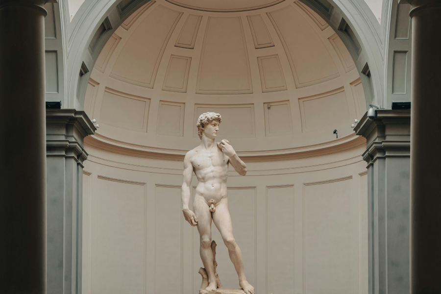 Famoso David, de Michelangelo