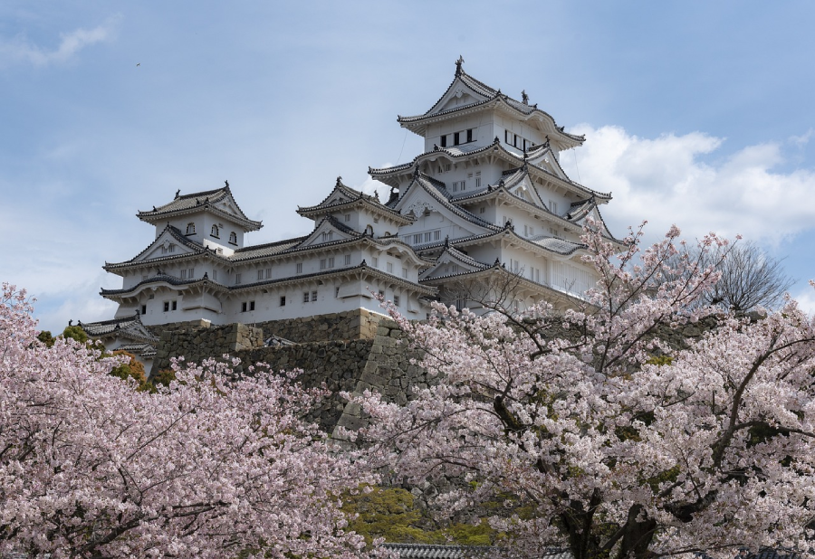 Pontos turísticos no Japão: Castelo Himeji