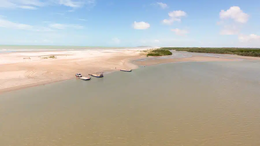 Praia do Mangue Seco, em Jericoacoara