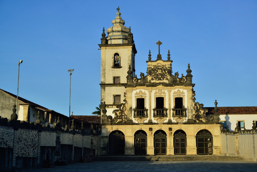 Igreja de São Francisco, no centro histórico de Jampa