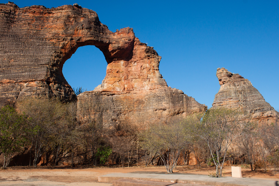 Biomas do Brasil - Pedra Furada - Serra da Capivara - Piauí