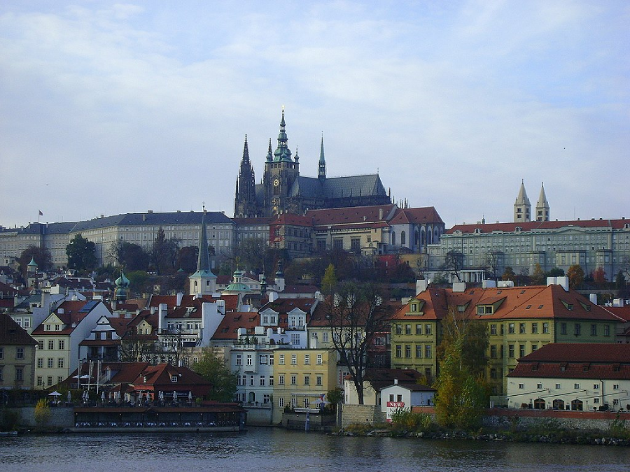 Vista do Castelo de Praga