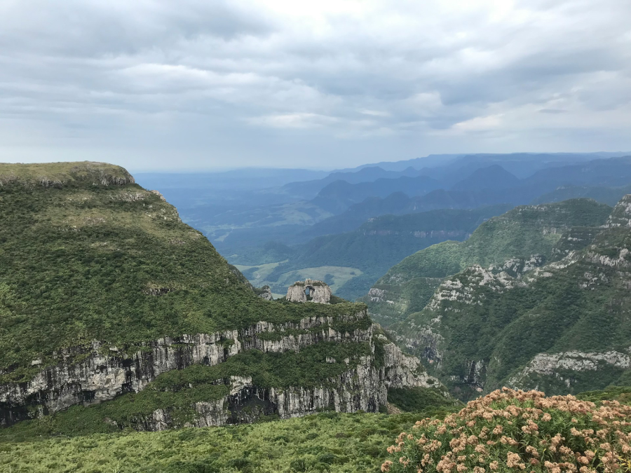 Vista do Morro da Igreja, um dos pontos turísticos de Urubici