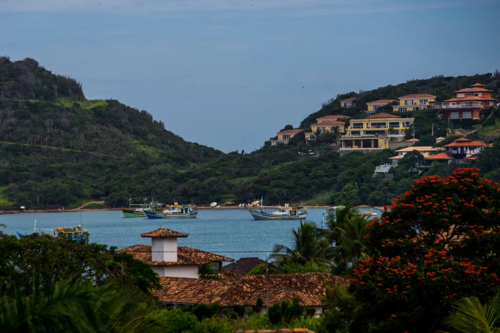 Vista de Búzios, no Rio de Janeiro