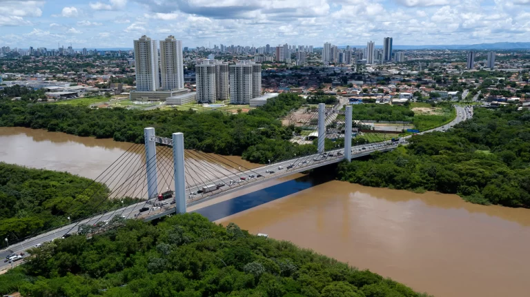 Vista aérea da cidade