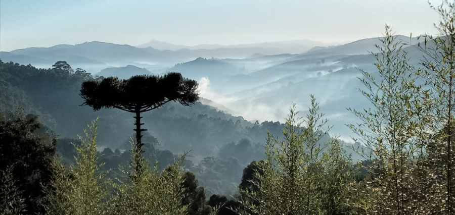 Vista da Serra da Mantiqueira