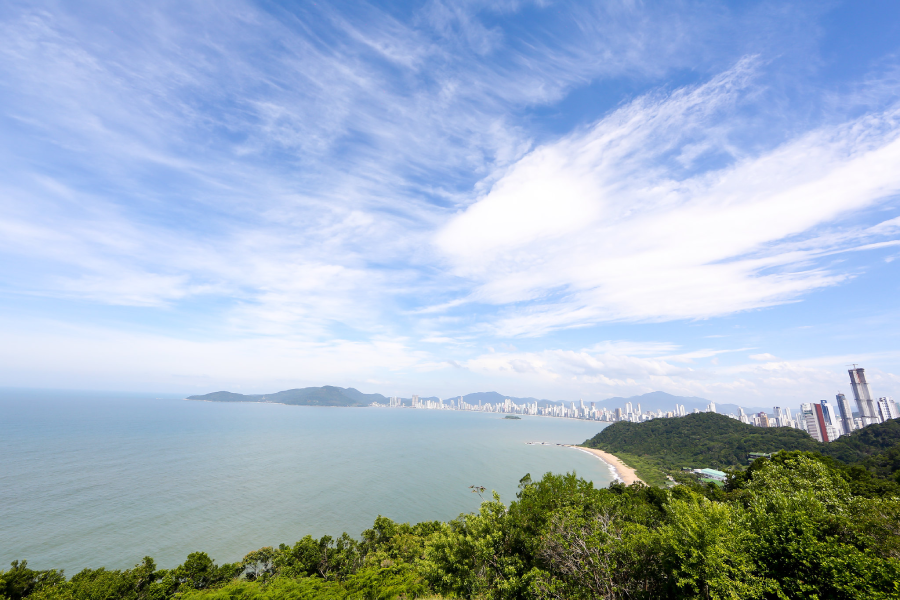 Vista a partir do Morro do Careca