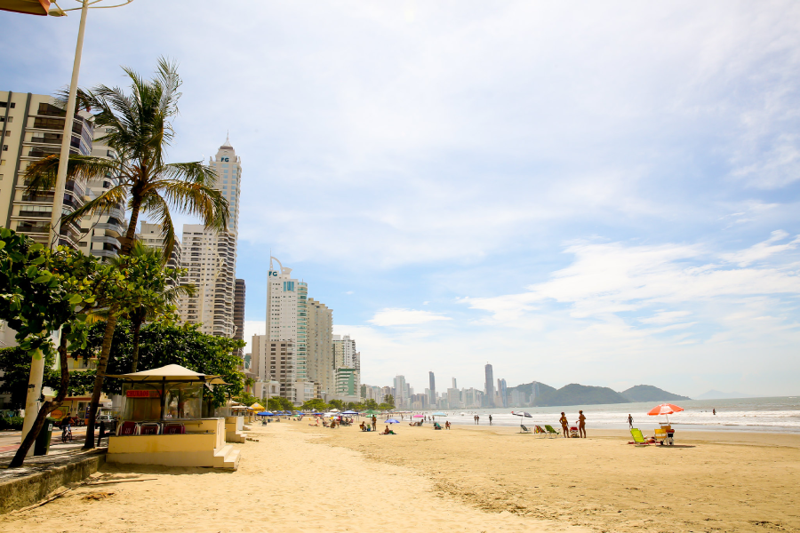 Praia Central de Balneário Camboriú